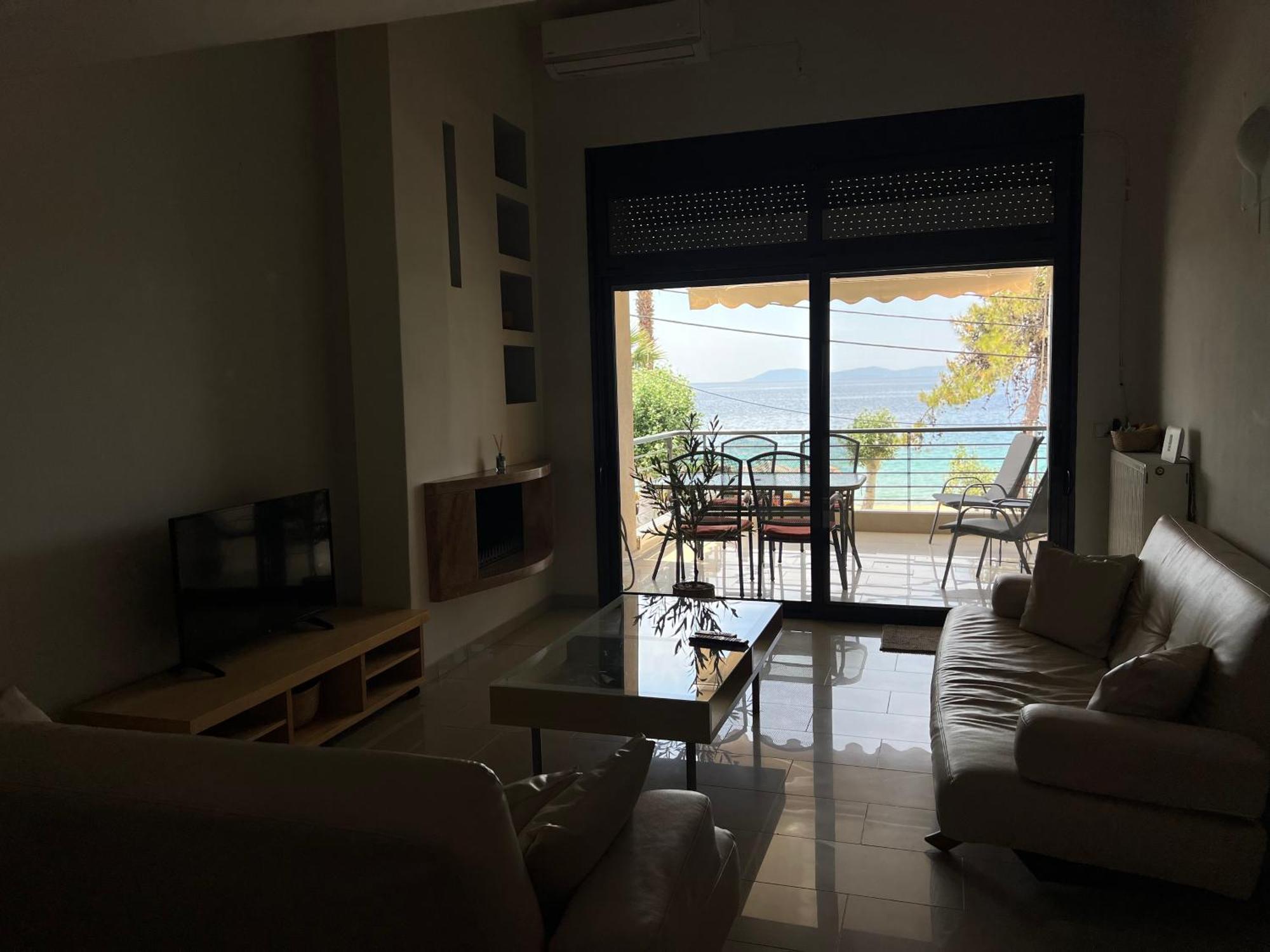 Two-Storey Beachfront Maisonette Toróni Kültér fotó
